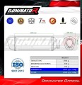 exhaust muffler DOMINATOR HP6 BLACK fits to Honda CB 1000 Hornet / SP 2025  6