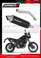 Yamaha Tenere 700 2019 - 2020 Hi Level EXHAUST Muffler Auspuff Sportauspuff Silencer Echappement Silencieux Scarico Scarichi Escape GPF BLACK Dominator