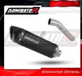 exhaust muffler DOMINATOR HP6 BLACK fits to Yamaha Tenere 700 2019  2020 3