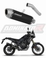 wydech tłumik DOMINATOR S6 CZARNY pasujący do motocykla Yamaha Tenere 700 2019 - 2020