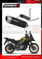wydech tłumik DOMINATOR S6 CZARNY pasujący do motocykla Suzuki DL 650 V-Strom 2017 - 2025 2