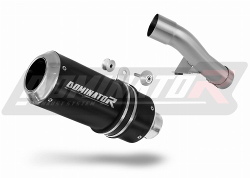 Honda CBF 600 2004 2007  motorcycle Exhaust Muffler Auspuff Sportauspuff Silencer Echappement Silencieux Scarico Scarichi Escape Wydech Tłumik GP Black Dominator x