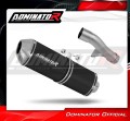exhaust muffler DOMINATOR OVR BLACK fits to Honda CBF 600 2004  2007 2