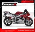 wydech tłumik DOMINATOR S6 CZARNY pasujący do motocykla Yamaha YZF R1 1000 RN01 1998 - 1999 5
