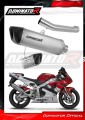 exhaust muffler DOMINATOR homologated road legal titanium HP6 fits to Yamaha YZF R1 1000 RN04 2000  2001 2