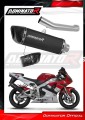 exhaust muffler DOMINATOR homologated road legal HP6 BLACK fits to Yamaha YZF R1 1000 RN01 1998  1999 2