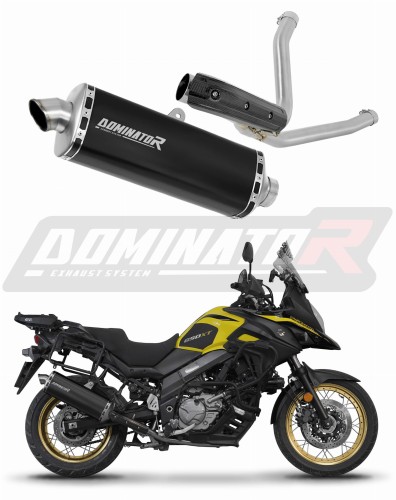 Suzuki DL 650 V-Strom 2017 - 2025 wydech Tłumik P7 BLACK + dB killer