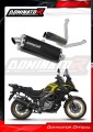 exhaust muffler DOMINATOR P7 BLACK fits to Suzuki DL 650 VStrom 2017  2025 2
