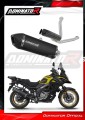 exhaust muffler DOMINATOR HP7 BLACK fits to Suzuki DL 650 VStrom 2017  2025 2