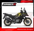 exhaust muffler DOMINATOR HP7 BLACK fits to Suzuki DL 650 VStrom 2017  2025 5