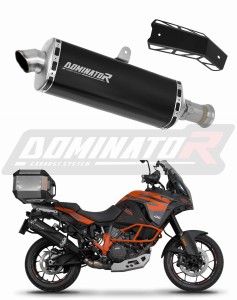 KTM 1090 Adventure / R 2017 - 2019 Exhaust Silencer Muffler P7 BLACK + dB killer