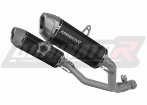Suzuki GSXR 1000 K9 L0 L1 2009 - 2011  Exhaust Silencer Muffler S6 BLACK + dB killer