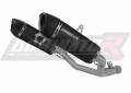 exhaust muffler DOMINATOR HP6 BLACK fits to Suzuki GSXR 1000 K9 L0 L1 2009  2011