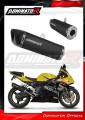 wydech tłumik DOMINATOR HP6 CZARNY pasujący do motocykla Suzuki GSXR 1000 K1 - K4 2001 - 2004 2