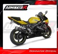 Suzuki GSXR 1000 K1 K4 2001 2004 Motorcycle Muffler Auspuff Sportauspuff Silencer Echappement Silencieux Scarico Scarichi Escape Wydech Tłumik S6 Black Dominator Exhaust System 2