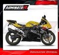 wydech tłumik DOMINATOR HP6 CZARNY pasujący do motocykla Suzuki GSXR 600 K1-K5 2001 - 2005 5