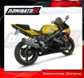 wydech tłumik DOMINATOR Tytanowy HP6 pasujący do motocykla Suzuki GSXR 600 K1-K5 2001 - 2005 3