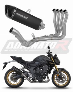 Honda CB 1000 Hornet / SP 2025 Full Exhaust System Collector Silencer HP6 BLACK + dB killer