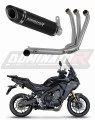 Yamaha Tracer 9 GT 2025 Collector Manifold Full Exhaust System Muffler Auspuff Sportauspuff Silencer Echappement Silencieux Scarico Scarichi Escape Wydech Tłumik HP8 Black Dominator Exhaust System x