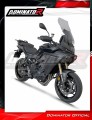 Yamaha Tracer 9 GT 2025 Collector Manifold Full Exhaust System Muffler Auspuff Sportauspuff Silencer Echappement Silencieux Scarico Scarichi Escape Wydech Tłumik HP8 Black Dominator Exhaust System 6