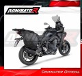 Yamaha Tracer 9 GT 2025 Collector Manifold Full Exhaust System Muffler Auspuff Sportauspuff Silencer Echappement Silencieux Scarico Scarichi Escape Wydech Tłumik HP6 Black Dominator Exhaust System 3