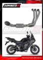 Yamaha Tracer 9 GT 2025 Collector Manifold Full Exhaust System Muffler Auspuff Sportauspuff Silencer Echappement Silencieux Scarico Scarichi Escape Wydech Tłumik GP3 EX Dominator Exhaust System