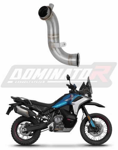 decat mid muffler DOMINATOR Mid Pipe fits to CF MOTO 800 MTX 2025