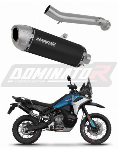 exhaust muffler DOMINATOR S6 BLACK fits to CF MOTO 800 MTX 2025