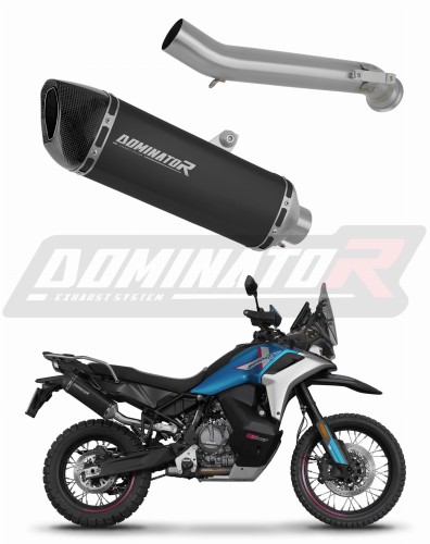 exhaust muffler DOMINATOR HP6 BLACK fits to CF MOTO 800 MTX 2025