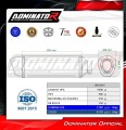 CF MOTO 800 MT 2022 2025 Explore Sport Touring Motorcycle Muffler Auspuff Sportauspuff Silencer Echappement Silencieux Scarico Scarichi Escape Wydech Tłumik HP6 Black Dominator Exhaust System 4