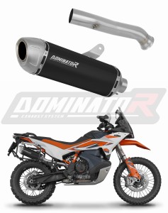 KTM 790 Adventure / R 2019 - 2025  Exhaust Silencer Muffler S6 BLACK + dB killer