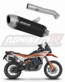 exhaust muffler DOMINATOR S6 BLACK fits to KTM 890 Adventure / R 2021  2025