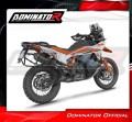 exhaust muffler DOMINATOR HP6 BLACK fits to KTM 890 Adventure / R 2021  2025 4