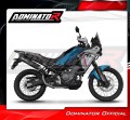 complete exhaust system with muffler DOMINATOR Full System MX2 BLACK fits to CF MOTO 450 MT 2024  2026 2