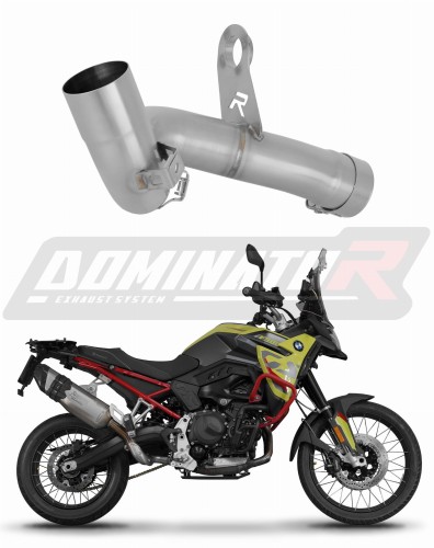 BMW F900 GS 2024 - 2026 Racing Down Pipe Mid pipe Exhaust silencer
