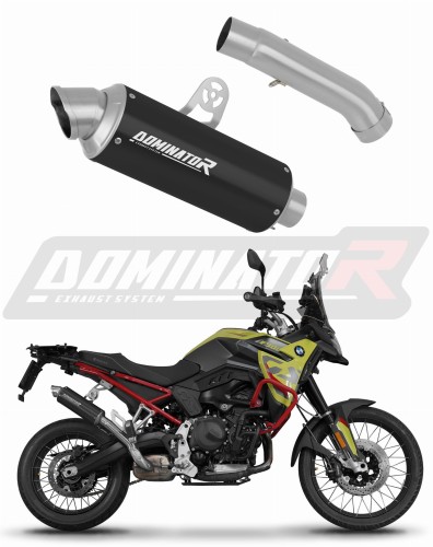 BMW F 900 GS 2024 2025 Motorcycle Muffler Auspuff Sportauspuff Silencer Echappement Silencieux Scarico Scarichi Escape Wydech Tłumik GPF Black Dominator Exhaust System x