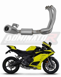Yamaha YZF R9 2025 Full Exhaust System Collector Silencer GPS + dB killer