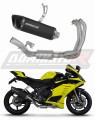 complete exhaust system with muffler DOMINATOR Full System HP6 BLACK fits to Yamaha YZF R9 2025