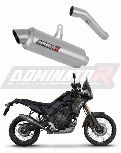 Yamaha Tenere 700 2025 EXHAUST Muffler Auspuff Sportauspuff Silencer Echappement Silencieux Scarico Scarichi Escape GPF Dominator