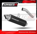 exhaust muffler DOMINATOR GPF BLACK fits to Yamaha Tenere 700 2021  2024 5