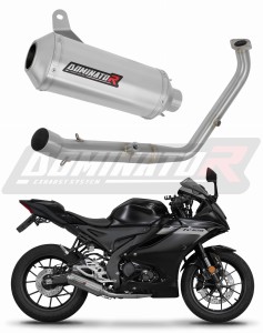Yamaha YZF R125 2024 - 2025 (Euro 5+) Full Exhaust System Collector Silencer OV G2 + dB killer
