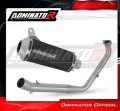 kompletny układ wydechowy z tłumikiem DOMINATOR Full System OV G2 CZARNY pasujący do motocykla Yamaha YZF R125 2021 - 2024 2