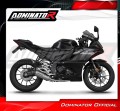 complete exhaust system with muffler DOMINATOR Full System titanium HP8 fits to Yamaha YZF R125 2024  2025 4
