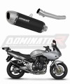 wydech tłumik DOMINATOR S6 CZARNY pasujący do motocykla Suzuki GSF BANDIT 600 2000 - 2004 5
