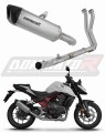 Honda CB 750 Hornet 2024 2025 Motorcycle Muffler Auspuff Sportauspuff Silencer Echappement Silencieux Scarico Scarichi Escape Wydech Tłumik Titanium HP6 Tytan Dominator Exhaust System x