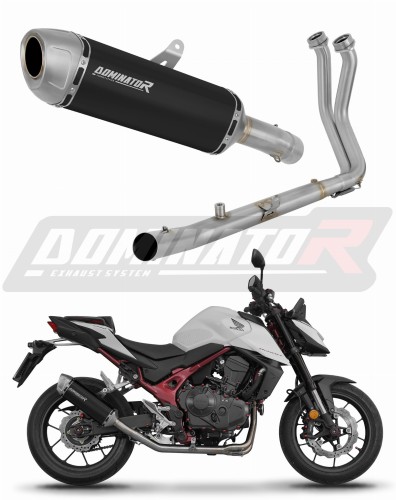 Honda CB 750 Hornet 2024 2025 Motorcycle Muffler Auspuff Sportauspuff Silencer Echappement Silencieux Scarico Scarichi Escape Wydech Tłumik S6 BLACK Dominator Exhaust System x