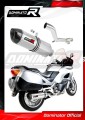 NT 650 V Deauville RC47 EXHAUST Honda Muffler Auspuff Sportauspuff Silencer Echappement Silencieux Scarico Scarichi Escape Wydech Tłumik Carbon Tip HP1 1998 - 2005 Dominator 