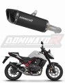 Honda CB 750 Hornet 2023 Exhaust Muffler Auspuff Sportauspuff Silencer Echappement Silencieux Scarico Scarichi Escape Toba de esapament Avgas Ljuddämpare Wydech Tłumik Carbon Tip HP6 Black Noir Nero Negro Svart Schwarz Negru Dominator x