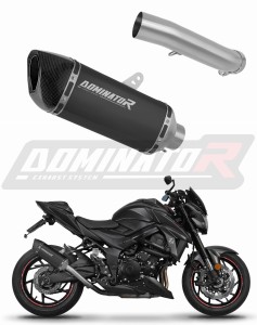 Suzuki GSX-S 750 2017-2020 Exhaust Silencer Muffler HP6 BLACK + dB killer