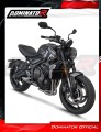 complete exhaust system with muffler DOMINATOR Full System GPF fits to Triumph Trident 660 2021  2024 5
